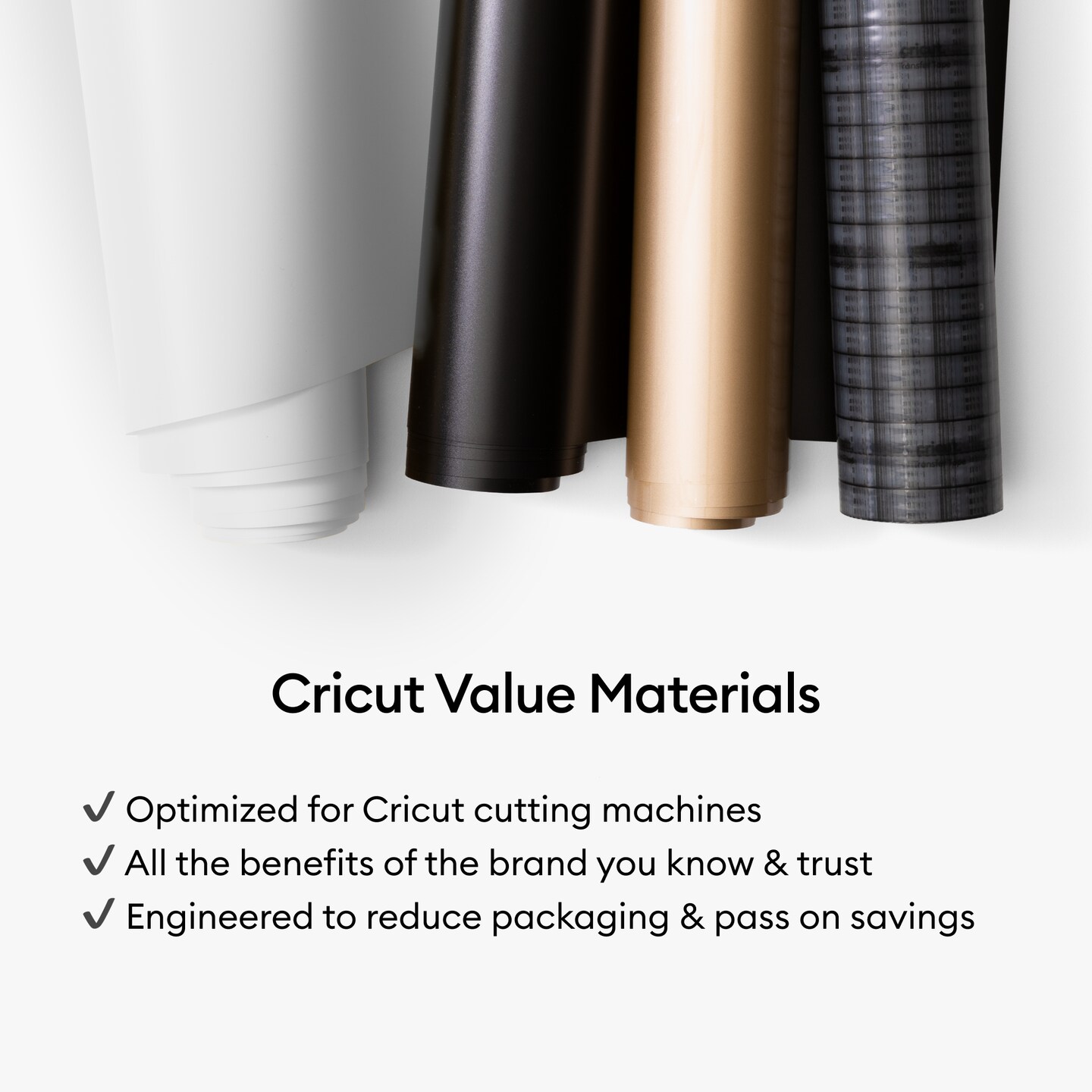 Cricut Value Vinyl (35 ft) - Black