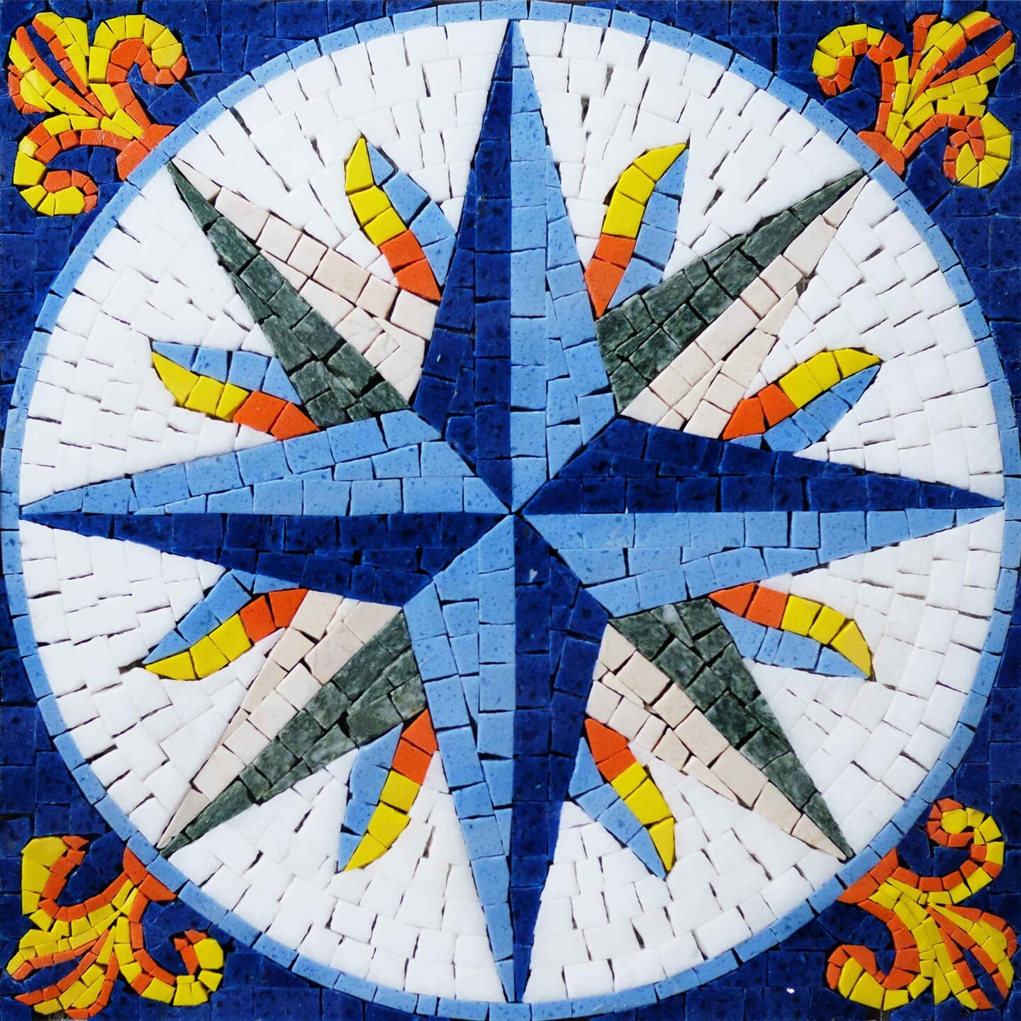 product name is Royal Mosaic Compass