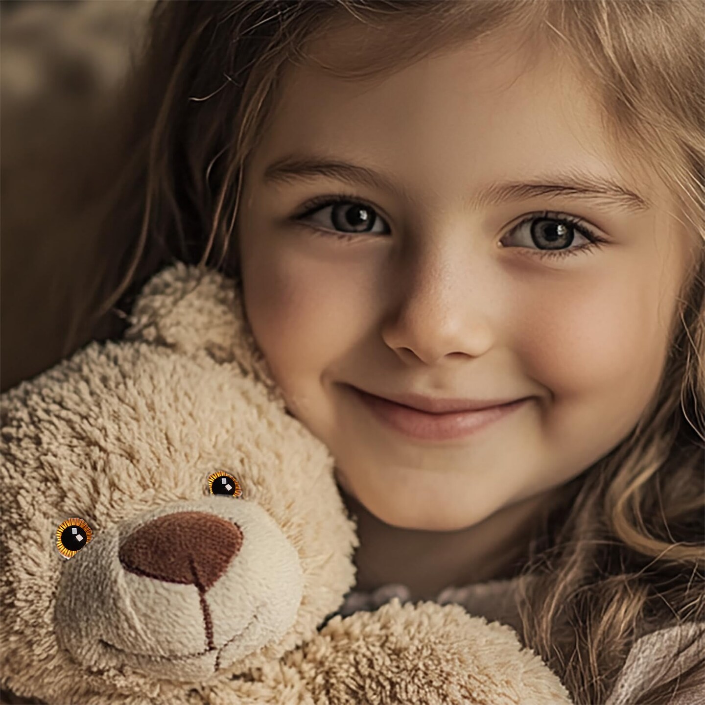 Safety Eyes for Amigurumi 264 PCS, Crochet Glasses Noses and Buttons, Various Designed Crochet Accessories, Stuffed Crochet Eyes with Washers, Craft Doll Eyes and Nose