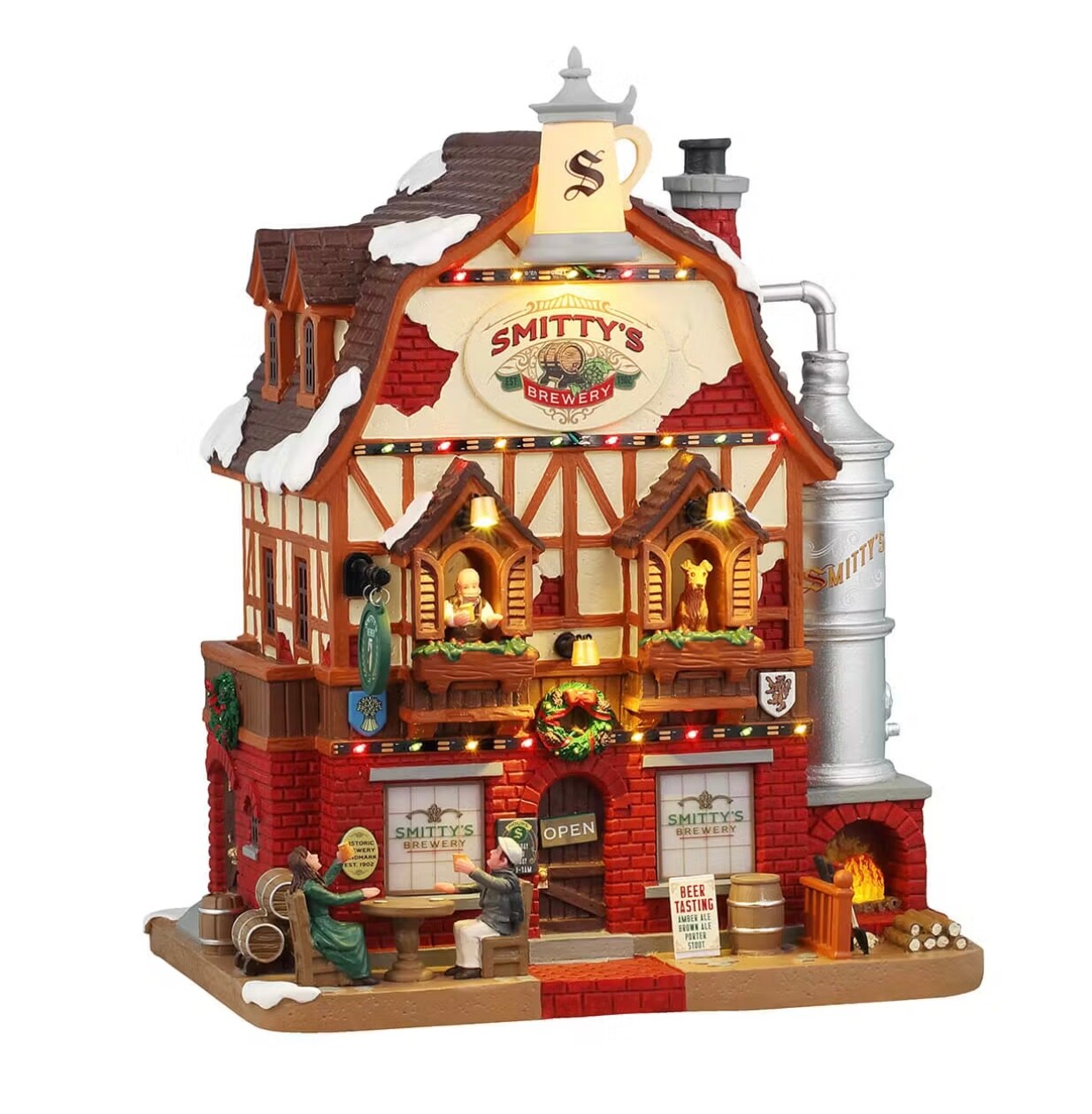 Smitty&#x27;s Brewery - Lemax Caddington Village