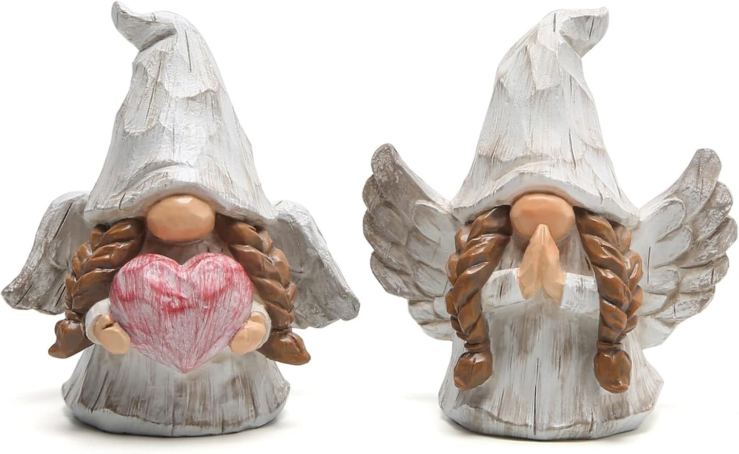 Christmas Angel Wings Gnomes Decorations Winter Home Decor Gnomes Figurines