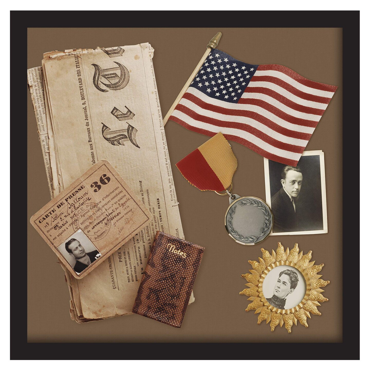 MCS 40950 12.75 x 12.75 Shadow Box Frame Holds 12 x 12 Scrapbook Page, Black