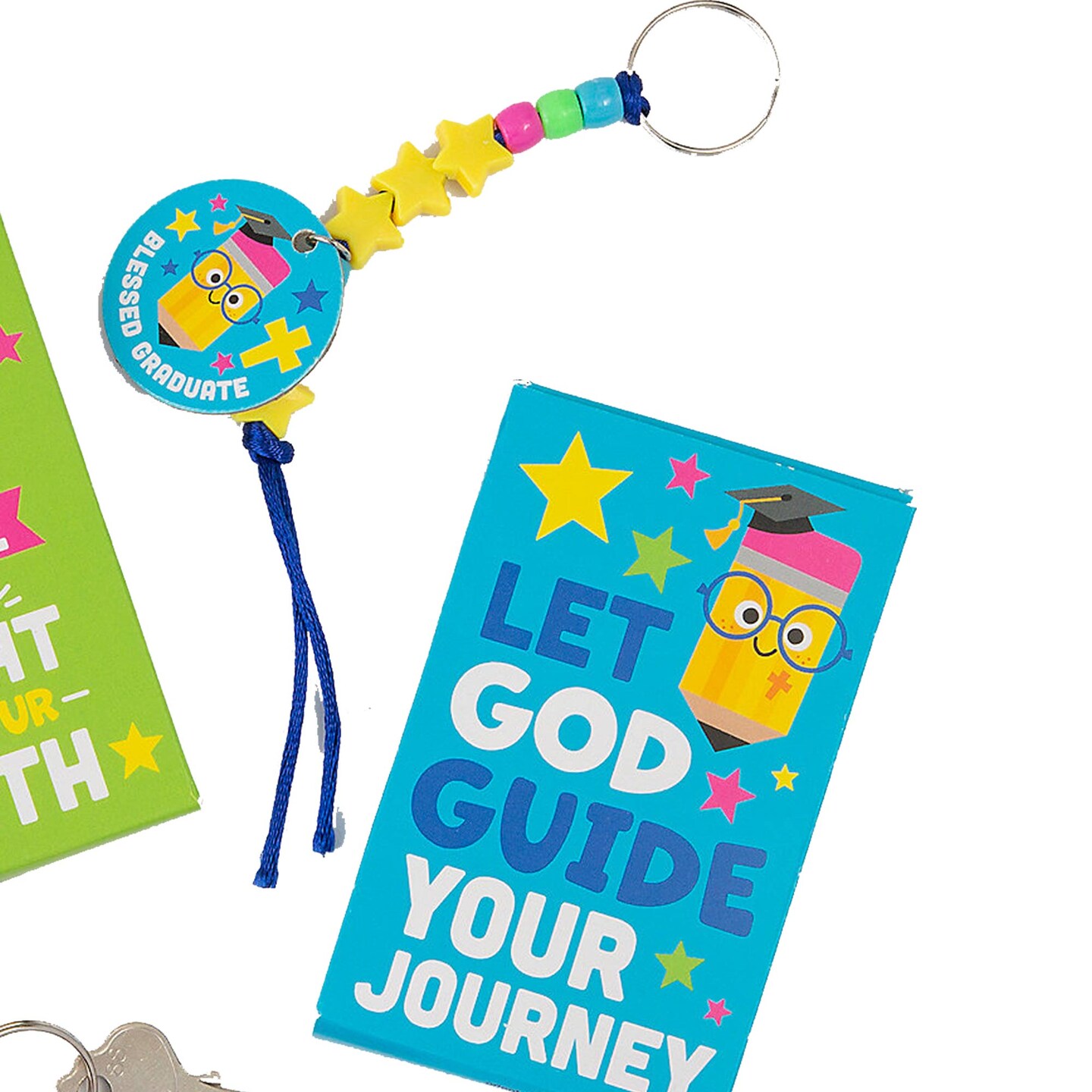 Blessed Graduate Kids&#x2019; Keychain Craft Kit 12 Pack