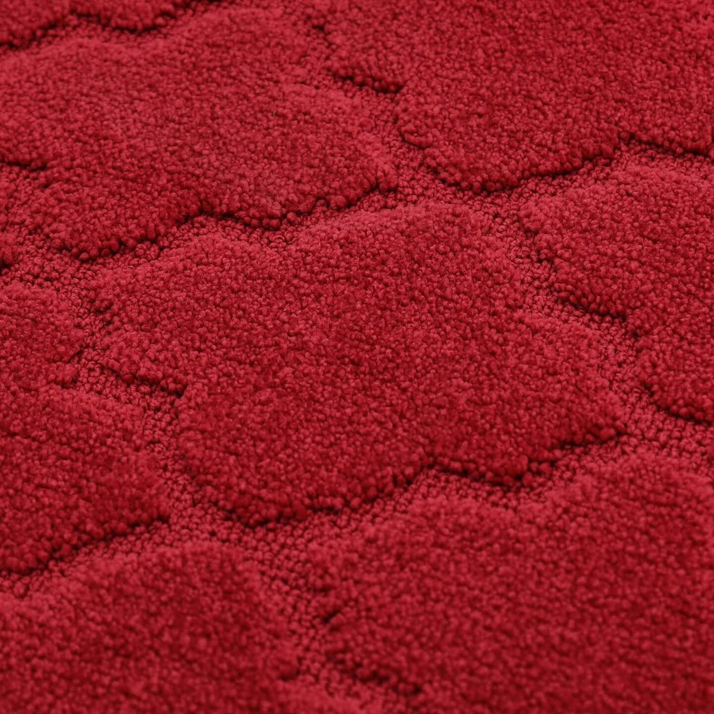 Soft Kitchen Floor Mat 20"x59" – Red, Non-Skid, Washable, Super Absorbent