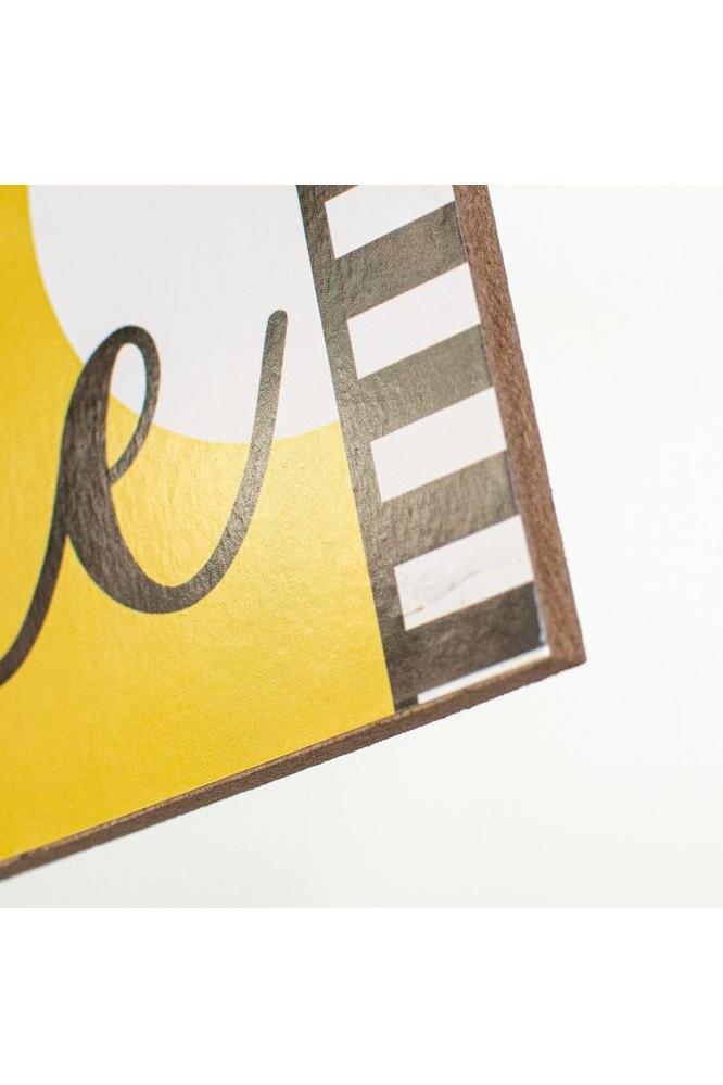 12&#x22; Wood Sign: Cute as Can Bee