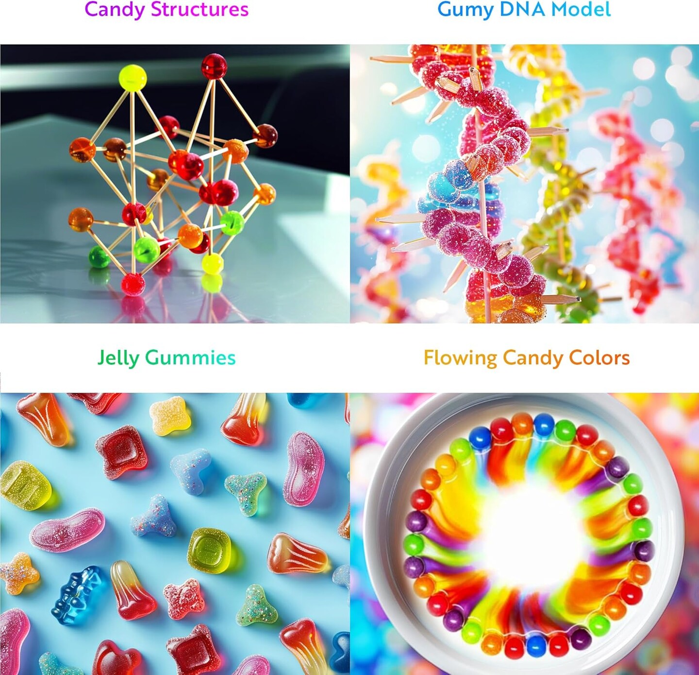 Edible Candy Making Science Kit for Kids Ages 8-12 Years Old - Food Science Chemistry Kid Science Kit with 40 Experiments to Make Your Own Chocolates, Educational Science Kits for Boy &#x26; Girls