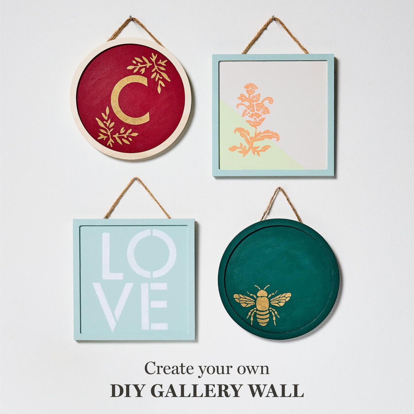 Martha Stewart&#x2122; 6&#x22; x 6&#x22; Plywood Plaques - 10 pc. - 68532