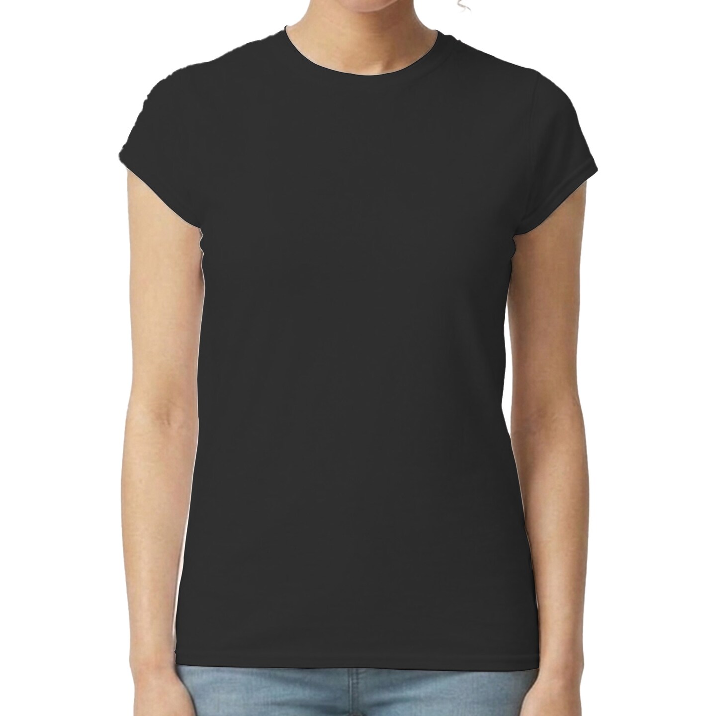Gildan Women’s Softstyle Short Sleeve T-Shirt, Lightweight Crewneck Tee for DIY Crafting