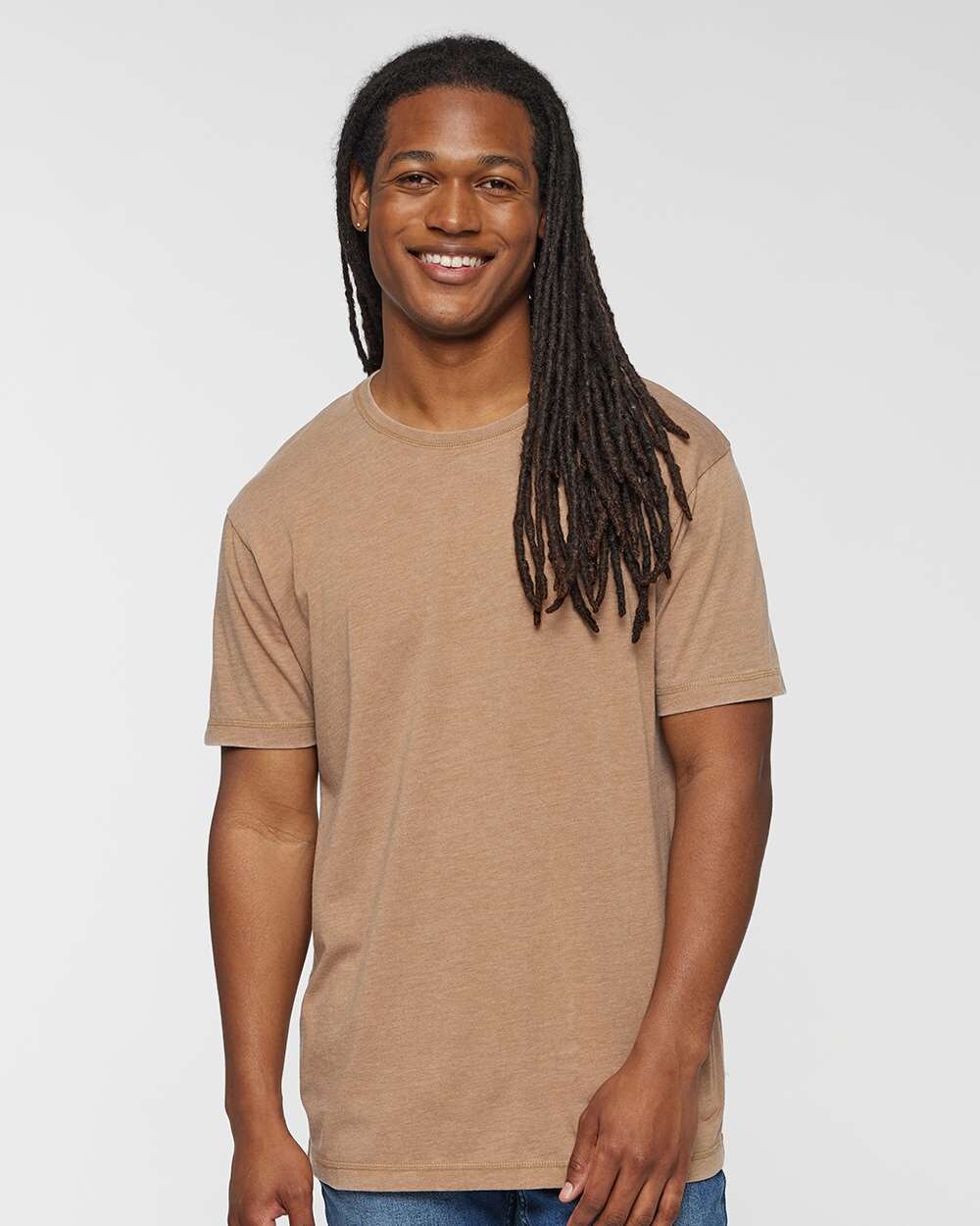 Vintage Wash Crewneck Short Sleeve Tee for Casual, Street & Relaxed Everyday Wear