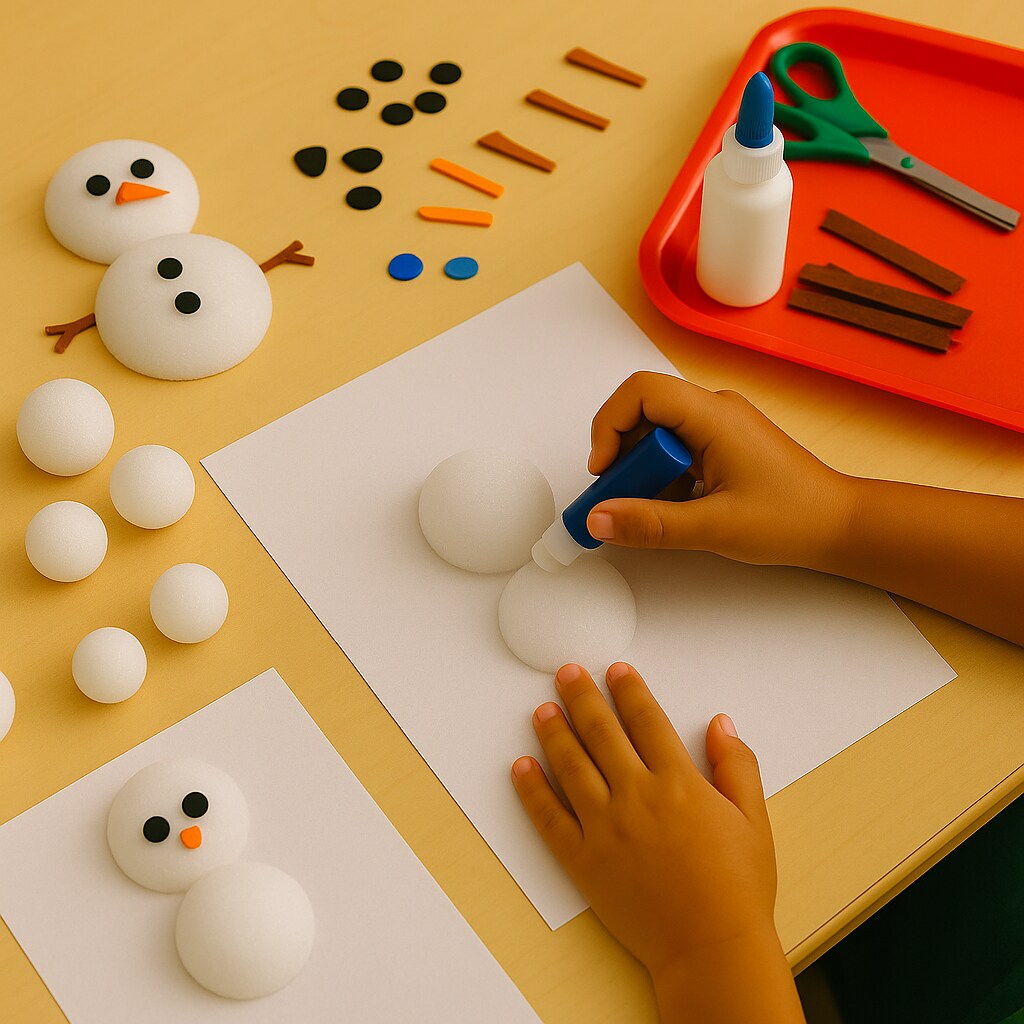 Styrofoam Balls 1" – 10 Pack | White Craft Foam Balls for DIY Projects, Classroom Crafts & Decorations