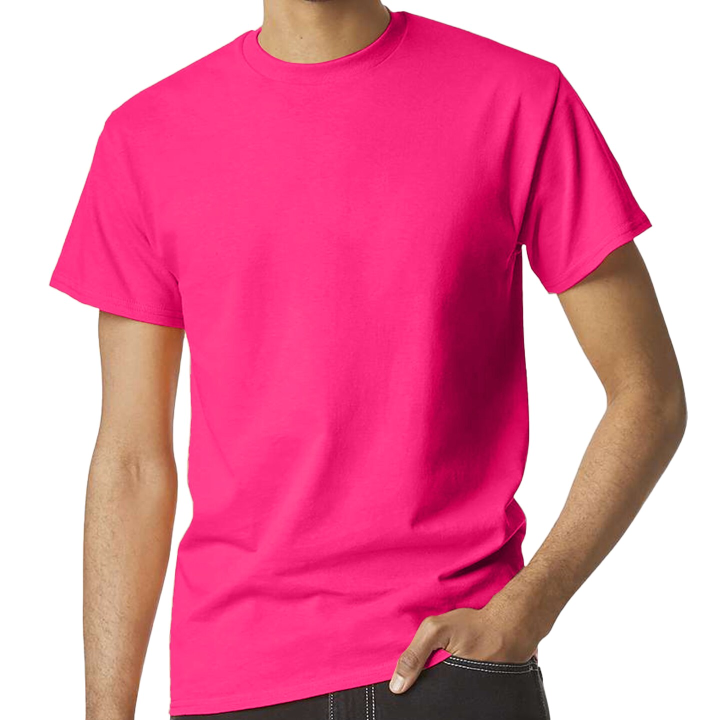 Gildan Heavy Cotton Arts & Crafts T-Shirt for Adult's, Crewneck Casual Multicolor Tee