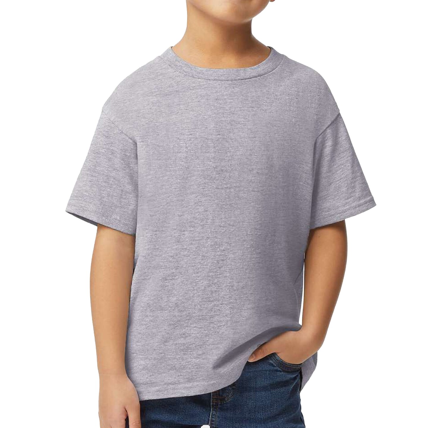 Gildan Youth Softstyle Midweight Craft Blank T-Shirt for DIY Printing