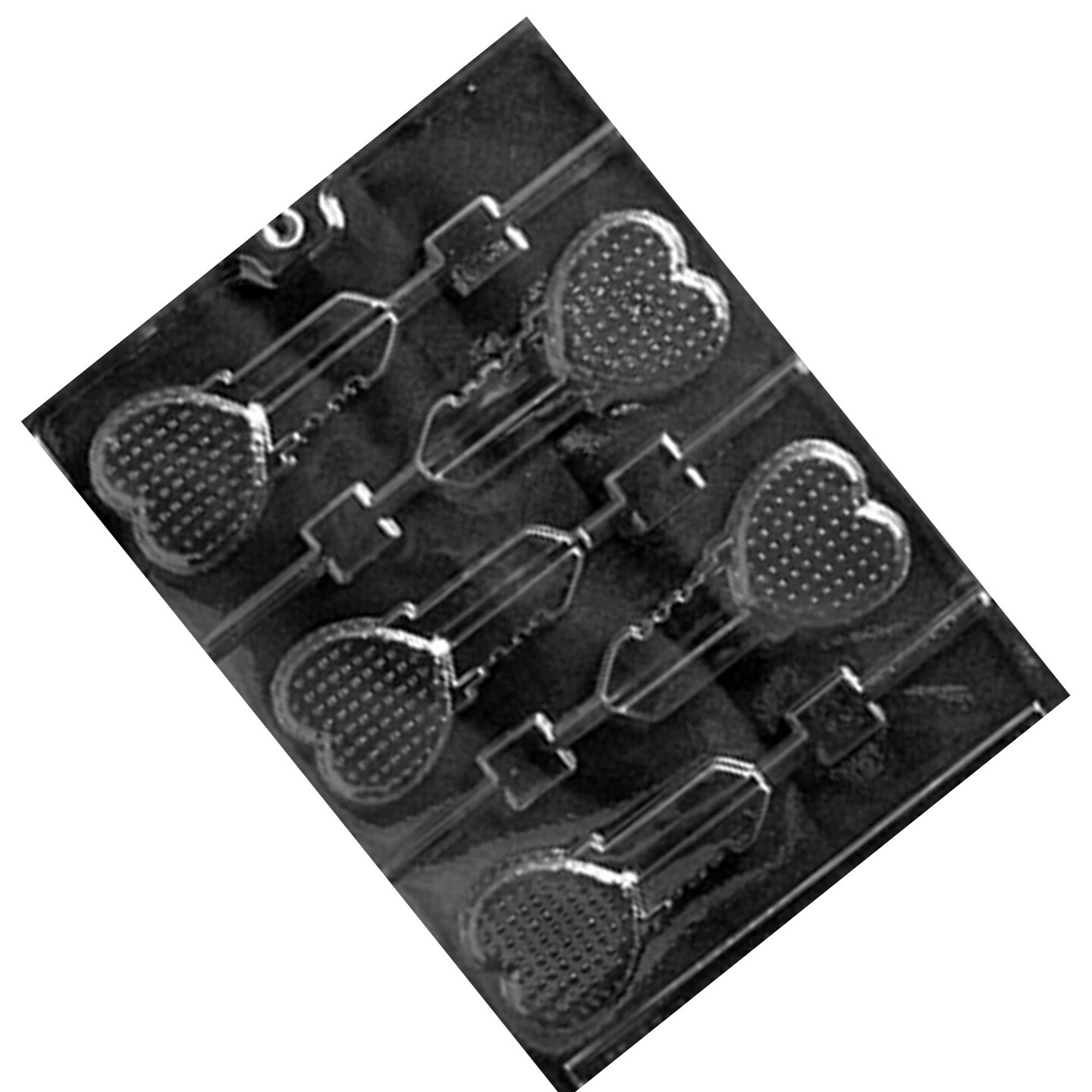 Key Heart Lolly Chocolate Mold