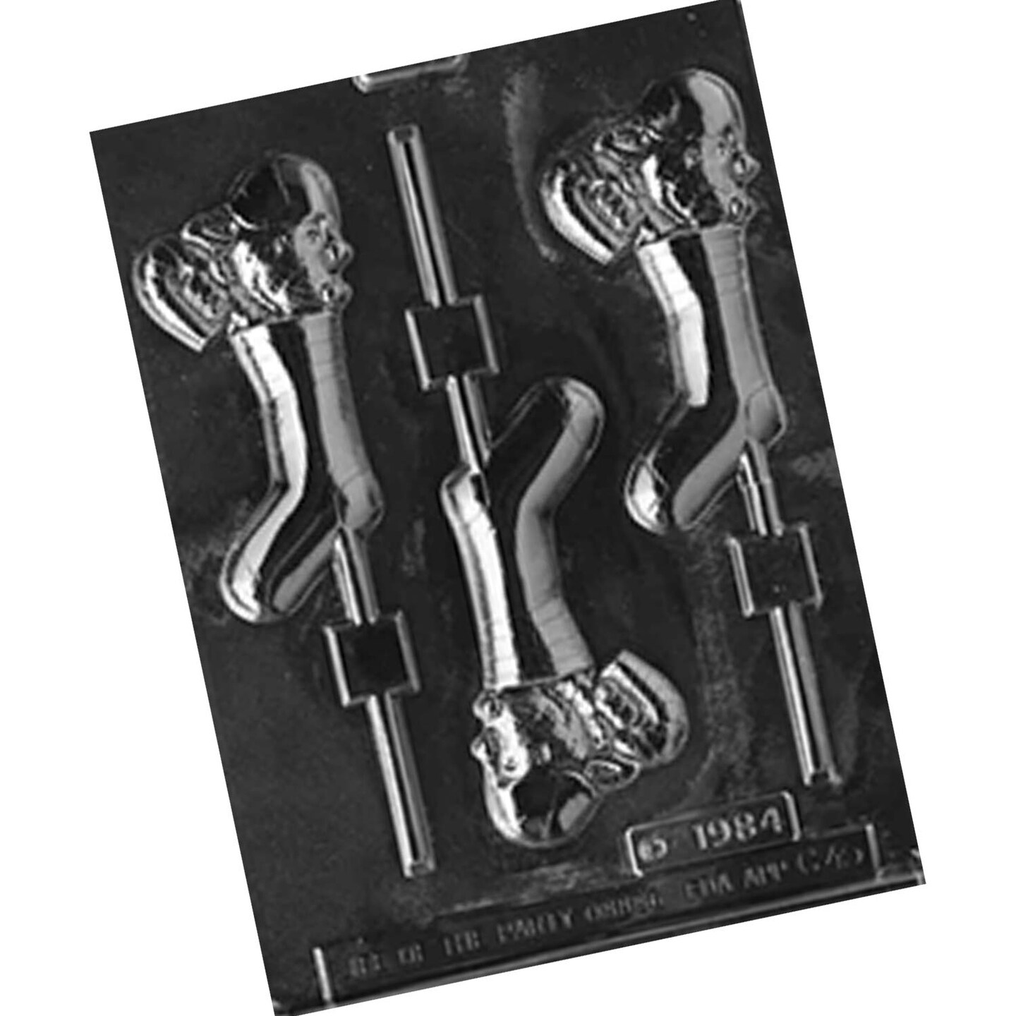 Mouse In Stocking Lolly Chocolate Mold for Holiday Treats