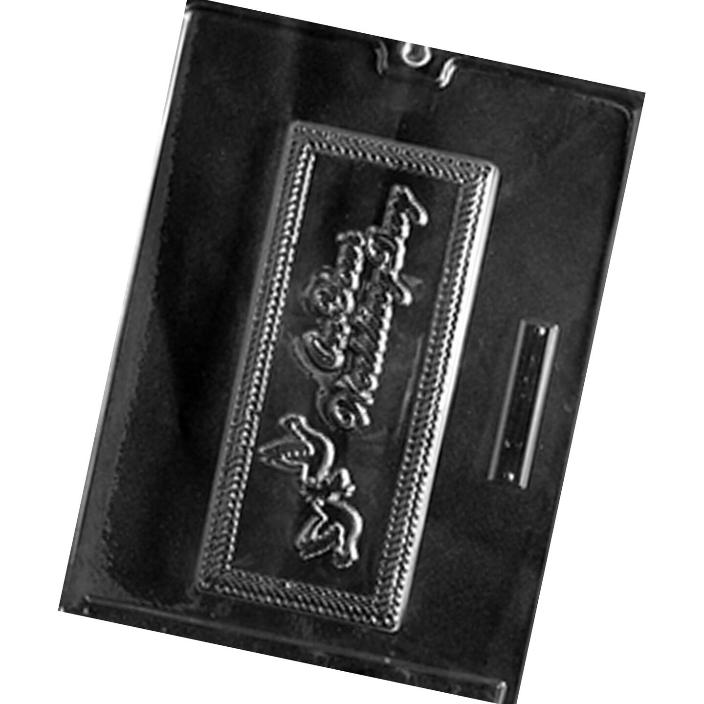 On Your Wedding Day Card Chocolate Mold for Sweet Wedding Favors
