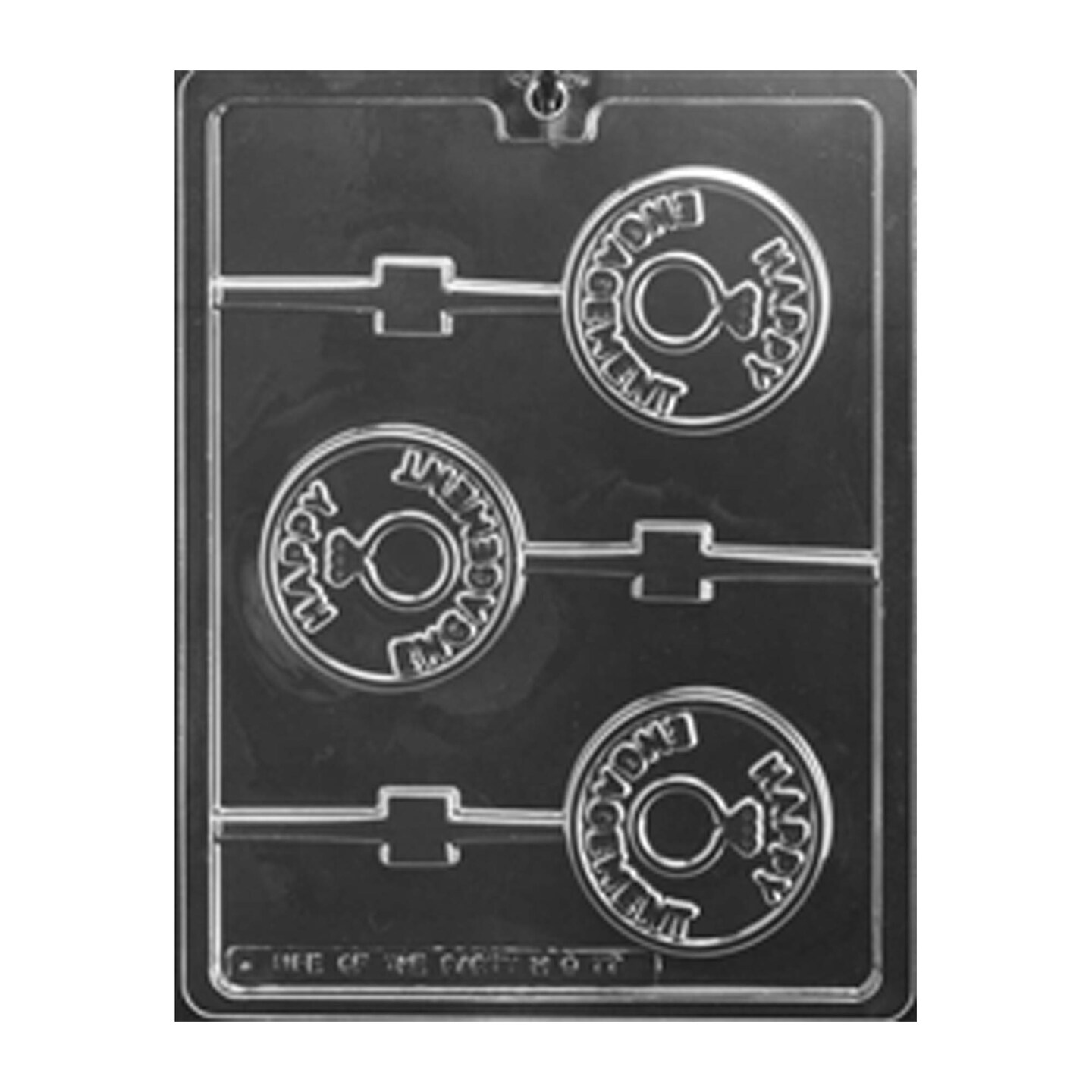 Happy Engagement Lolly Chocolate Mold