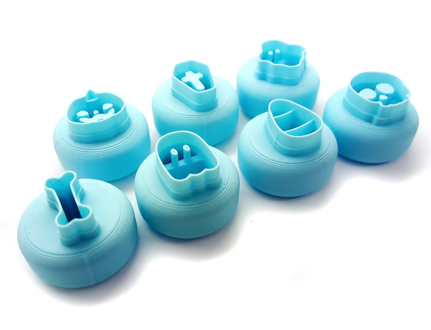 Mini Halloween Clay Cutters for Stud Earrings, 7 pcs, Adorabilities