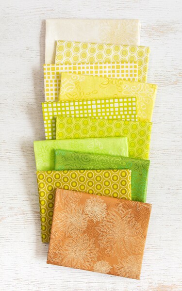Sweet Treats Fat Quarter Bundle in Key Lime Pie by Art Gallery for Art Gallery (CBEFQ430)