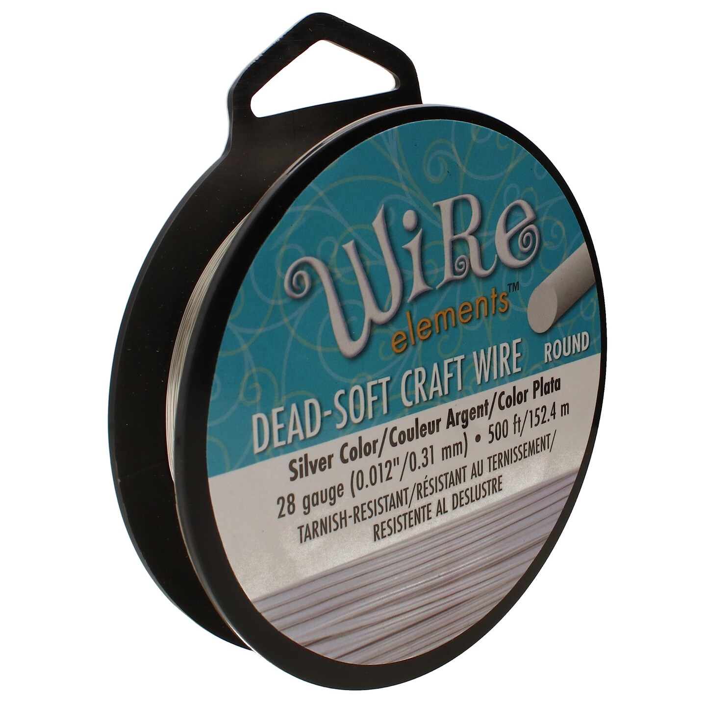 The Beadsmith Wire Elements Craft Wire – Tarnish Resistant, Soft Temper, Round