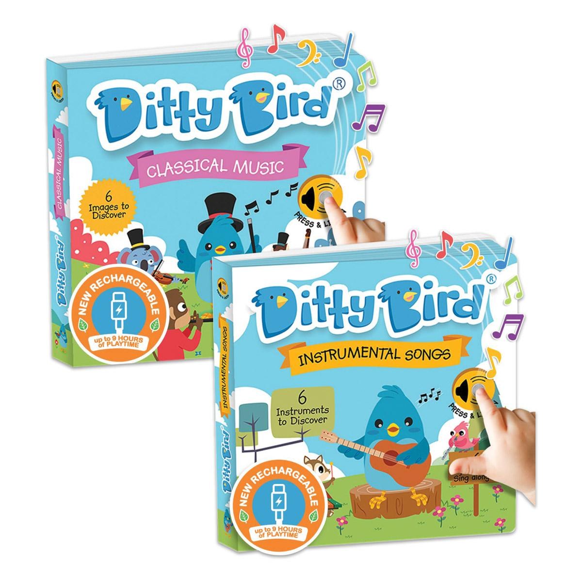 Ditty Bird Ditty Bird Instrumental and Classical Song Books - Set of 2