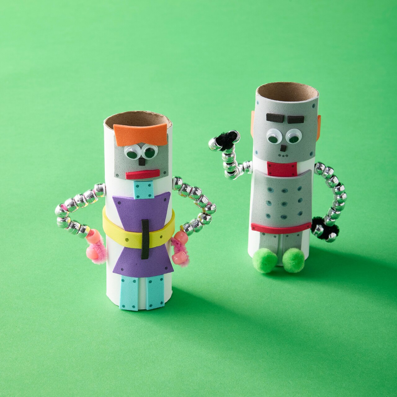 Kids Club: Craft Tube Robot
