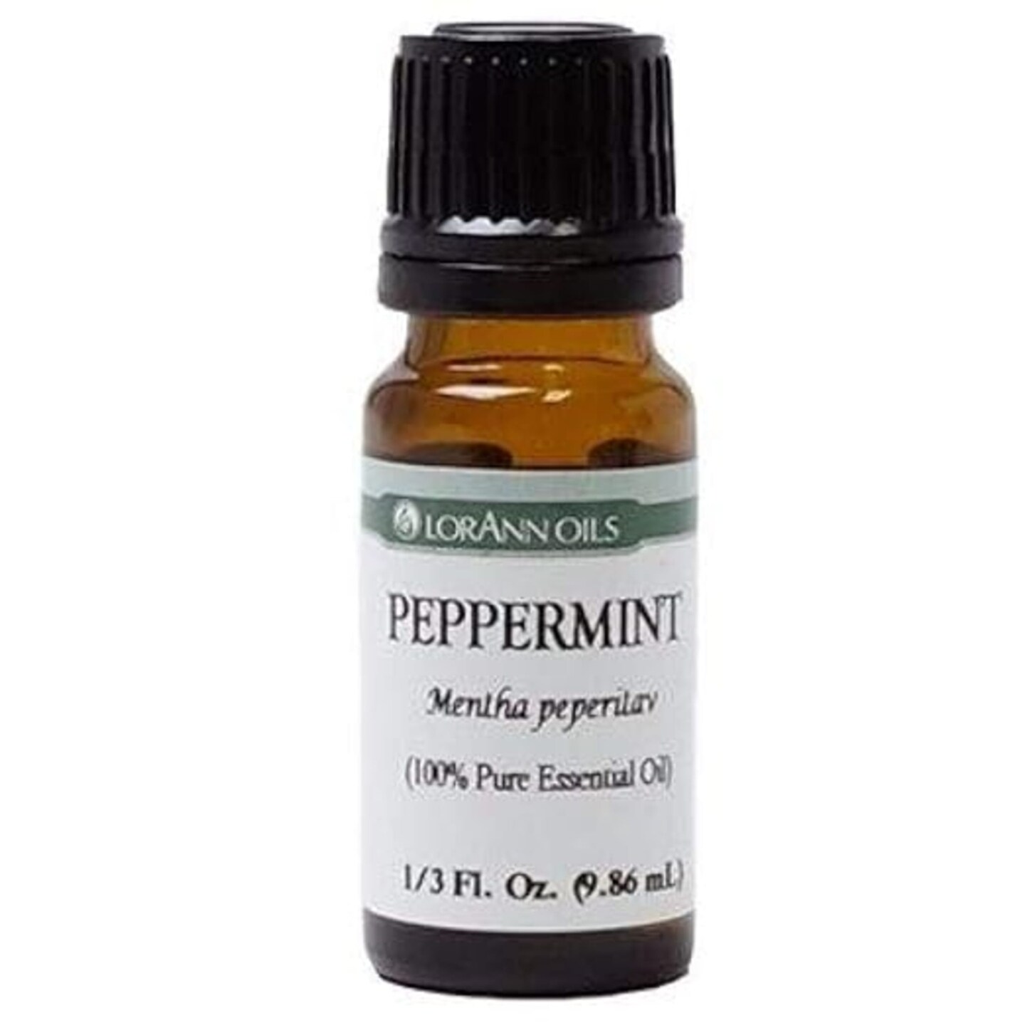 Lorann Oils Essential Oil 1/3 Oz 100% Pure Highly Concentrated Peppermint