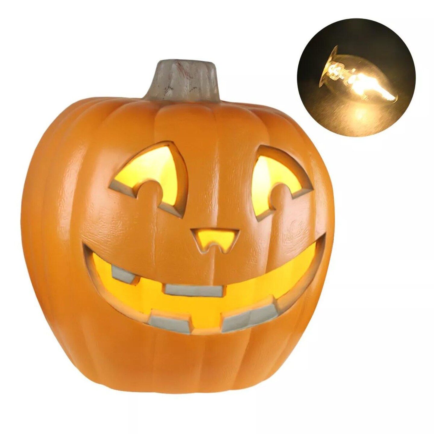 Kitcheniva Lighted Halloween Jack O Pumpkin Lanterns 21&#x22;