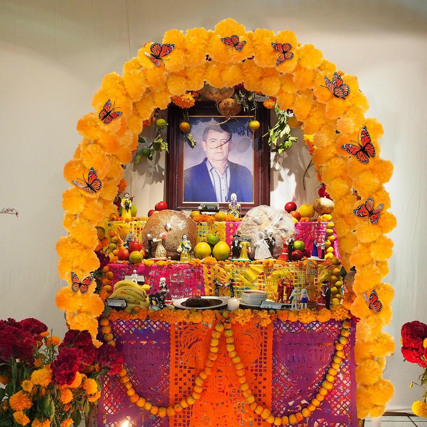Day of the Dead Marigold Arch Kit