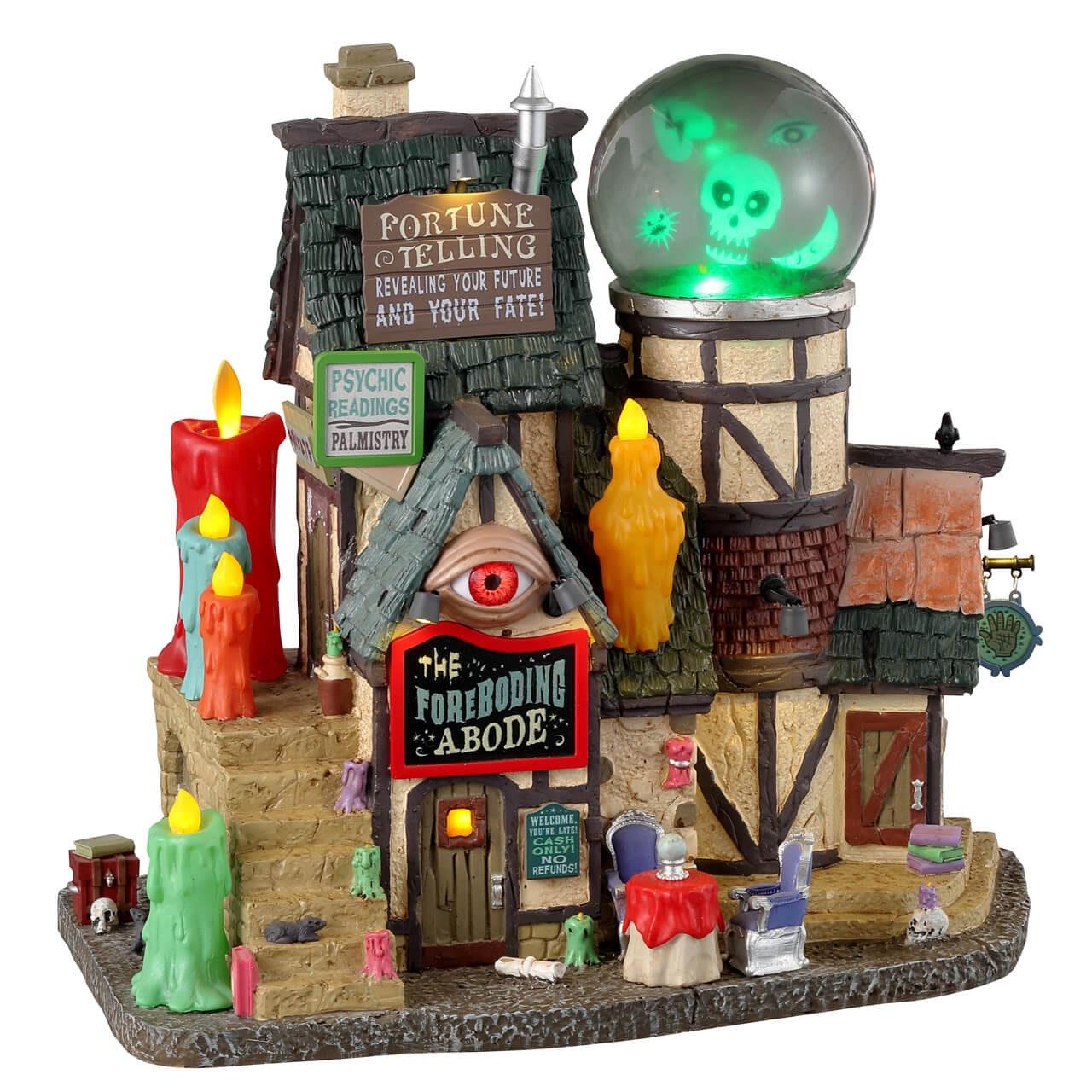 Lemax Spooky Town Halloween Village The Foreboding Abode Building