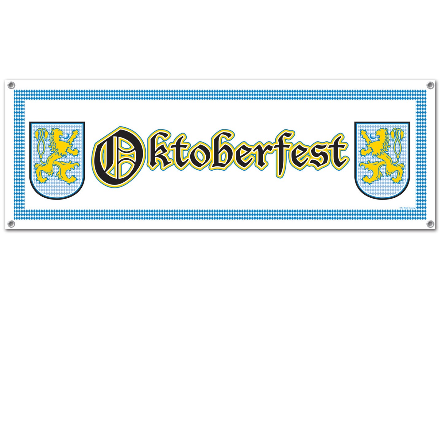 Beistle 5Feet x 21in. Oktoberfest Sign Banner - 12 Pack
