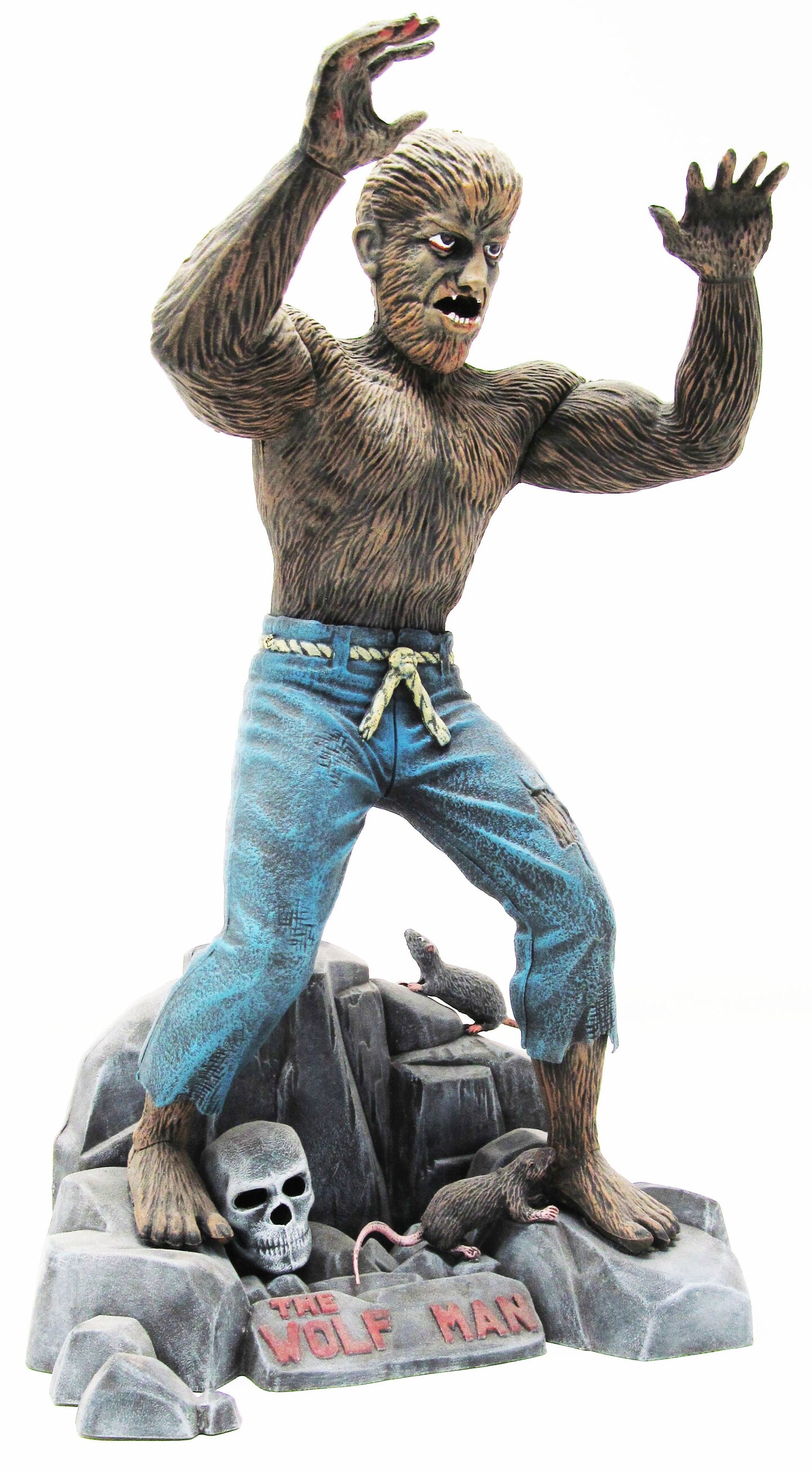 Atlantis Plastic Model Kit-Lon Chaney Jr. Wolfman Glow Limited Ed.
