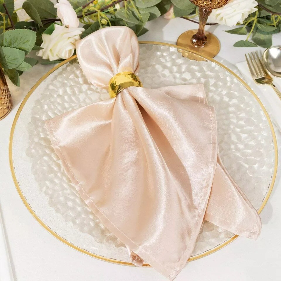 CLEAR 10 Round 13" Hammered Plastic Charger Plates Glitter Gold Rim Party