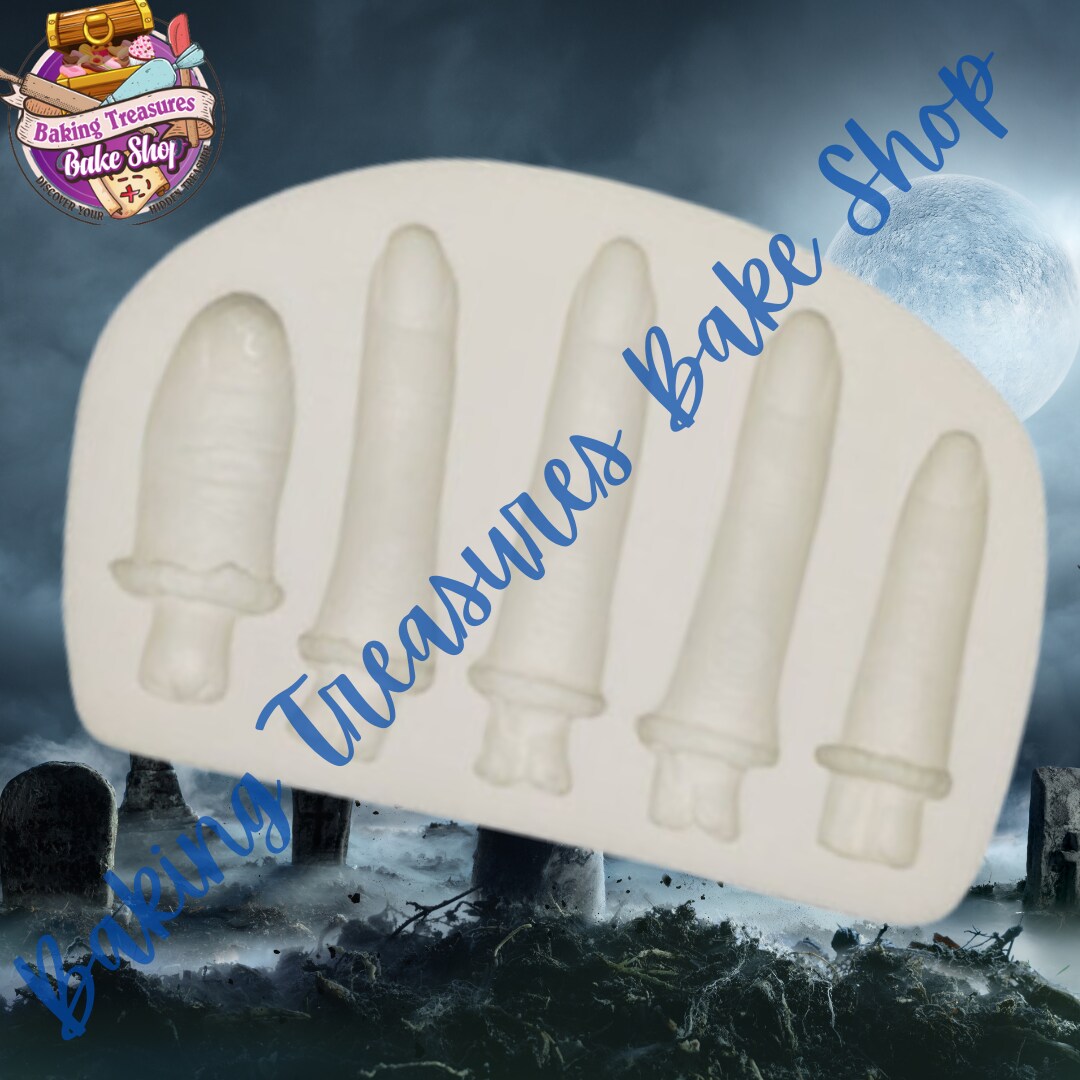 Halloween Zombie Fingers Silicone Mold