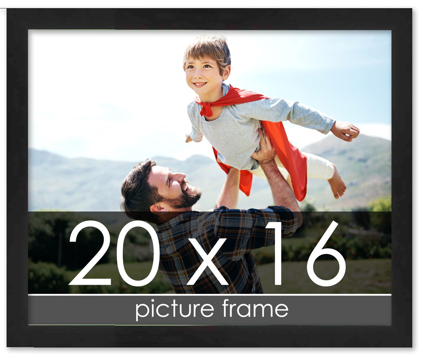 16x20 Decor Picture Frame with UV-Resistant Acrylic & Acid Free