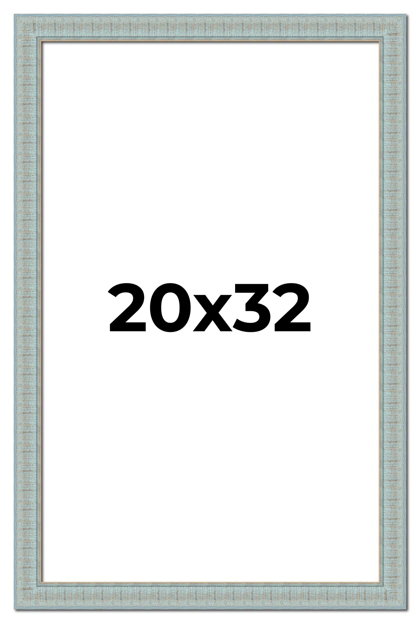 20x32 Refined Picture Frame with UV-Resistant Acrylic & Acid Free