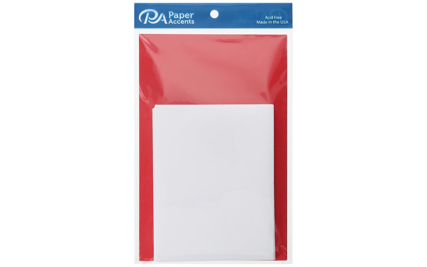 Card &#x26; Env 4.25x5.5 10pc Cherry Red