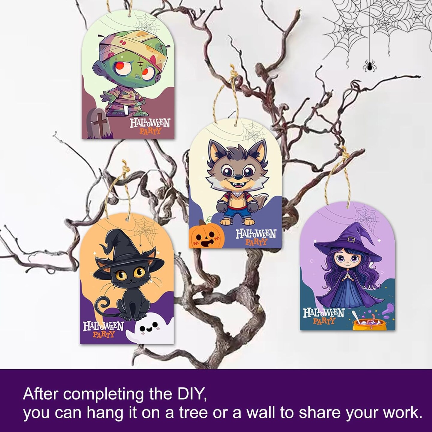 DIY Halloween Ornaments Decorations