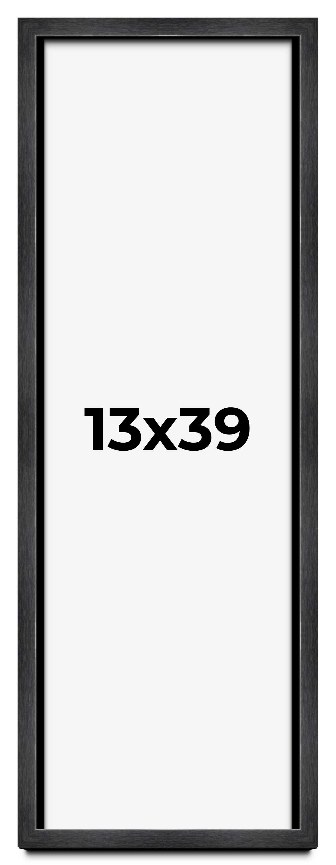 Panoramic Minimalist Grey Picture Frame - UV Acrylic, Foam Board