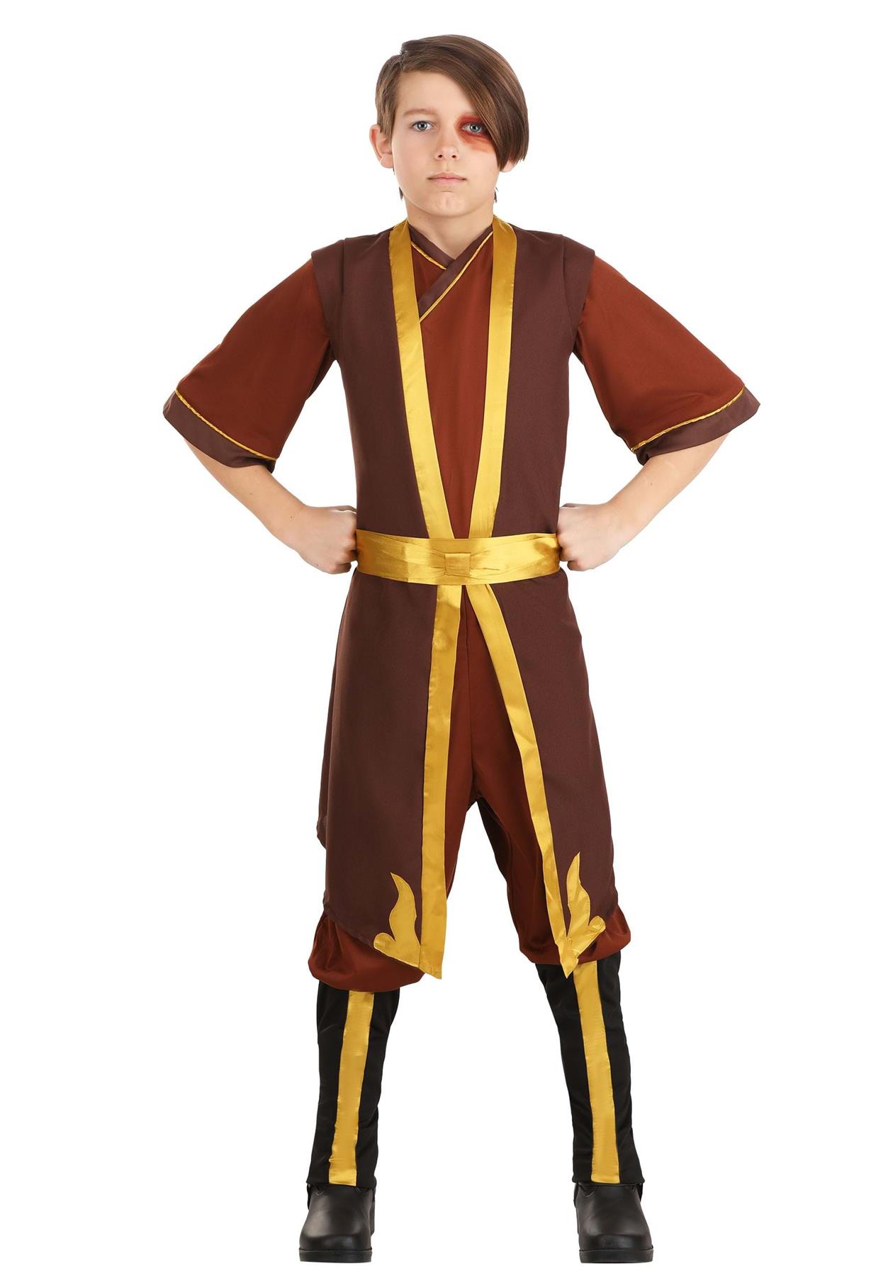 The Last Airbender Deluxe Sam Zuko Costume for Kids XL