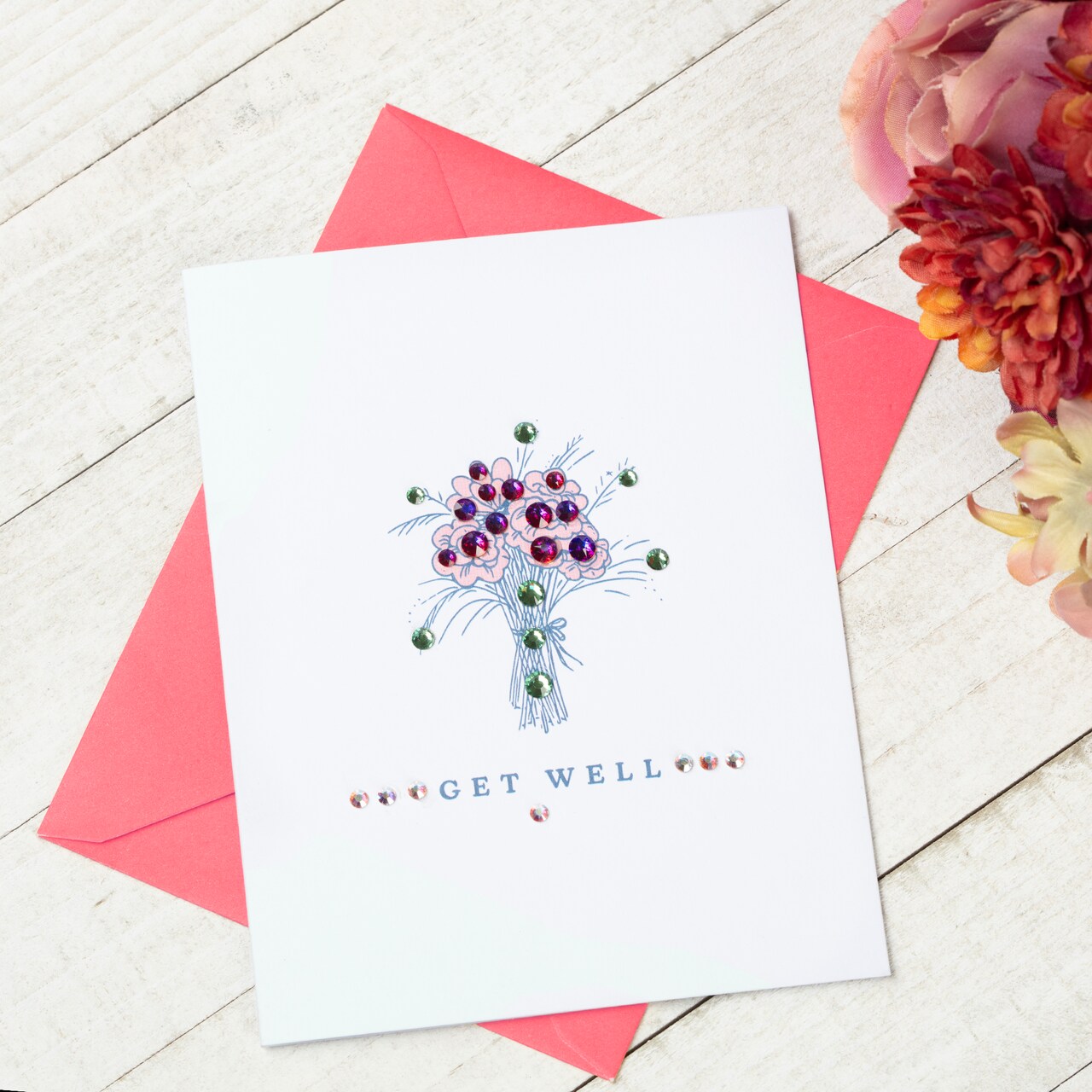 Crystal Embellished Greeting Cards