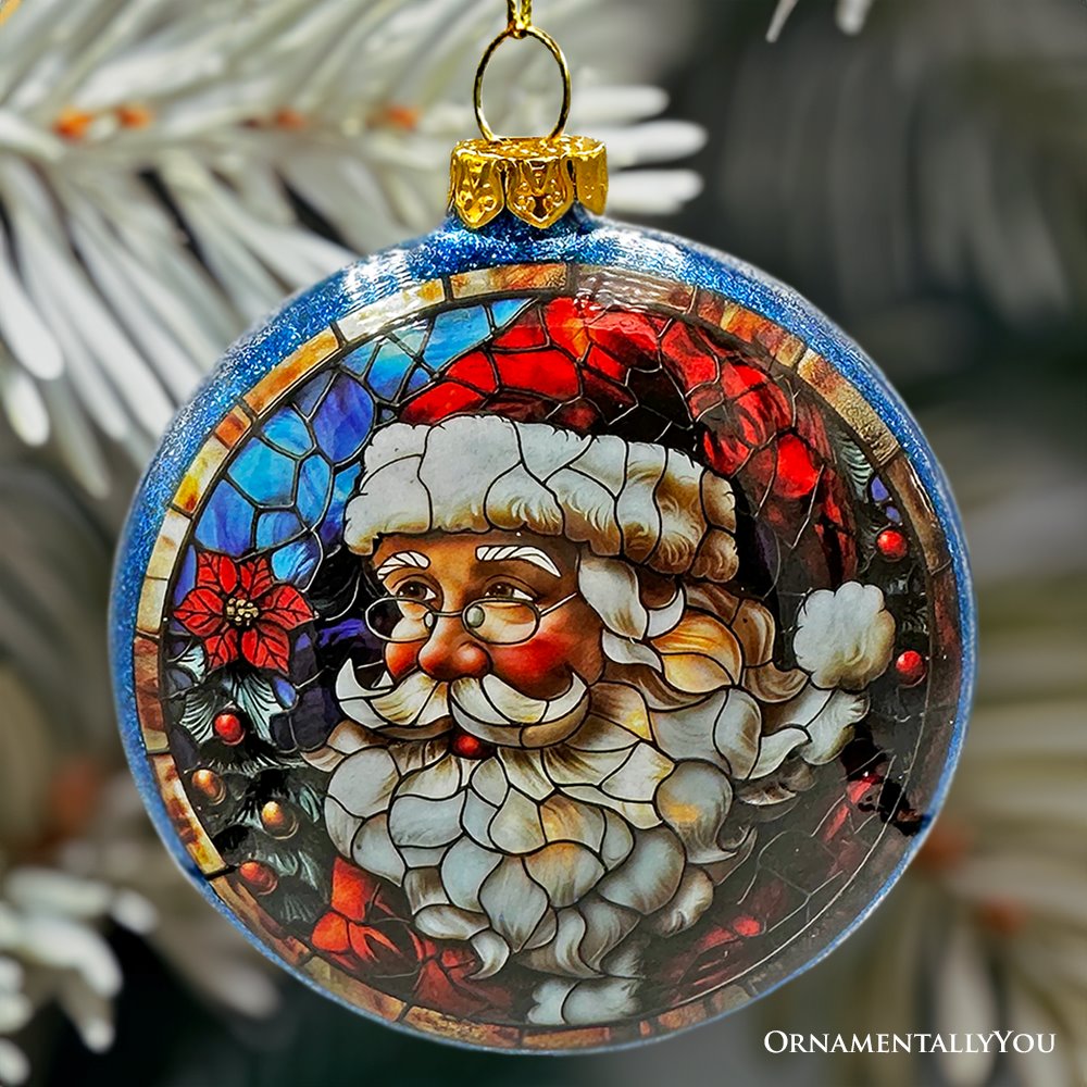 Glass sale Christmas ornament