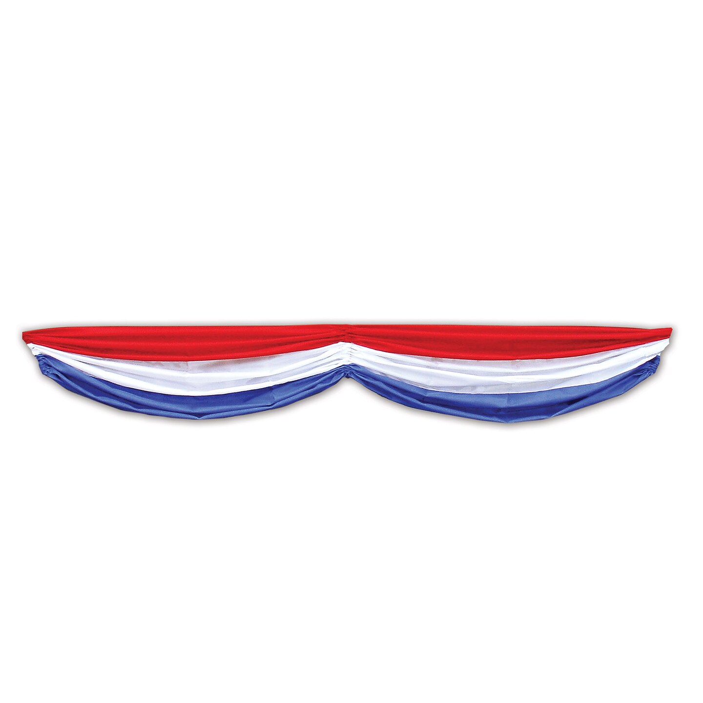Beistle Patriotic Fabric Bunting