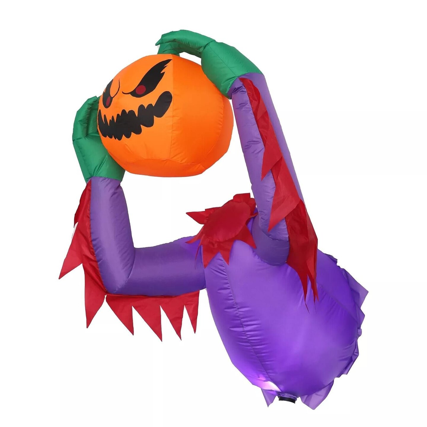 Kitcheniva 4.5 FT Halloween Inflatable Pumpkin Ghost Broke Out From Window