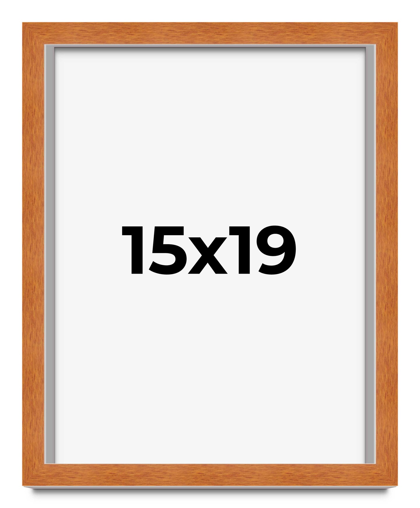 Classic Brown Picture Frame - UV Acrylic, Foam Board Backing