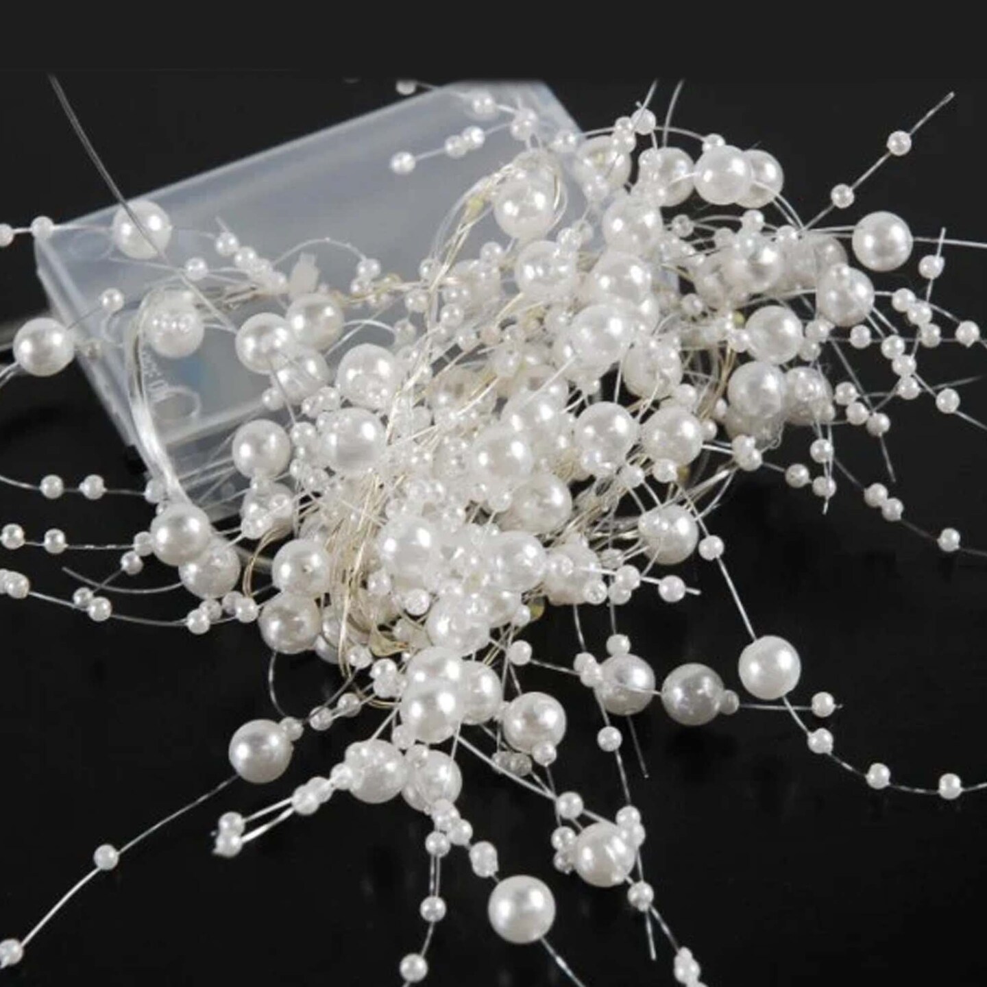 Christmas 20 LED String Lights Pearl Clusters