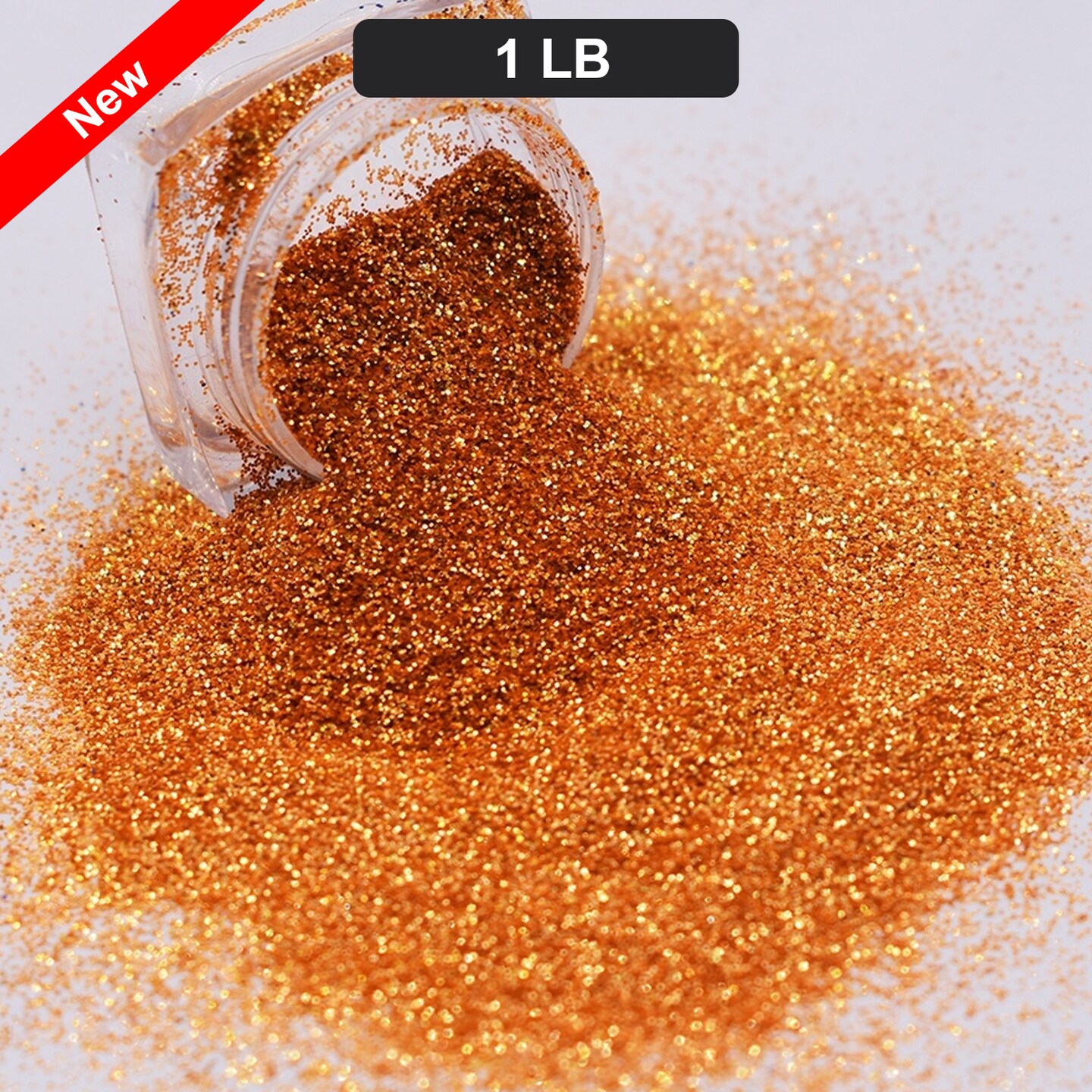 Brilliant 1lb Copper Glitter for All Projects