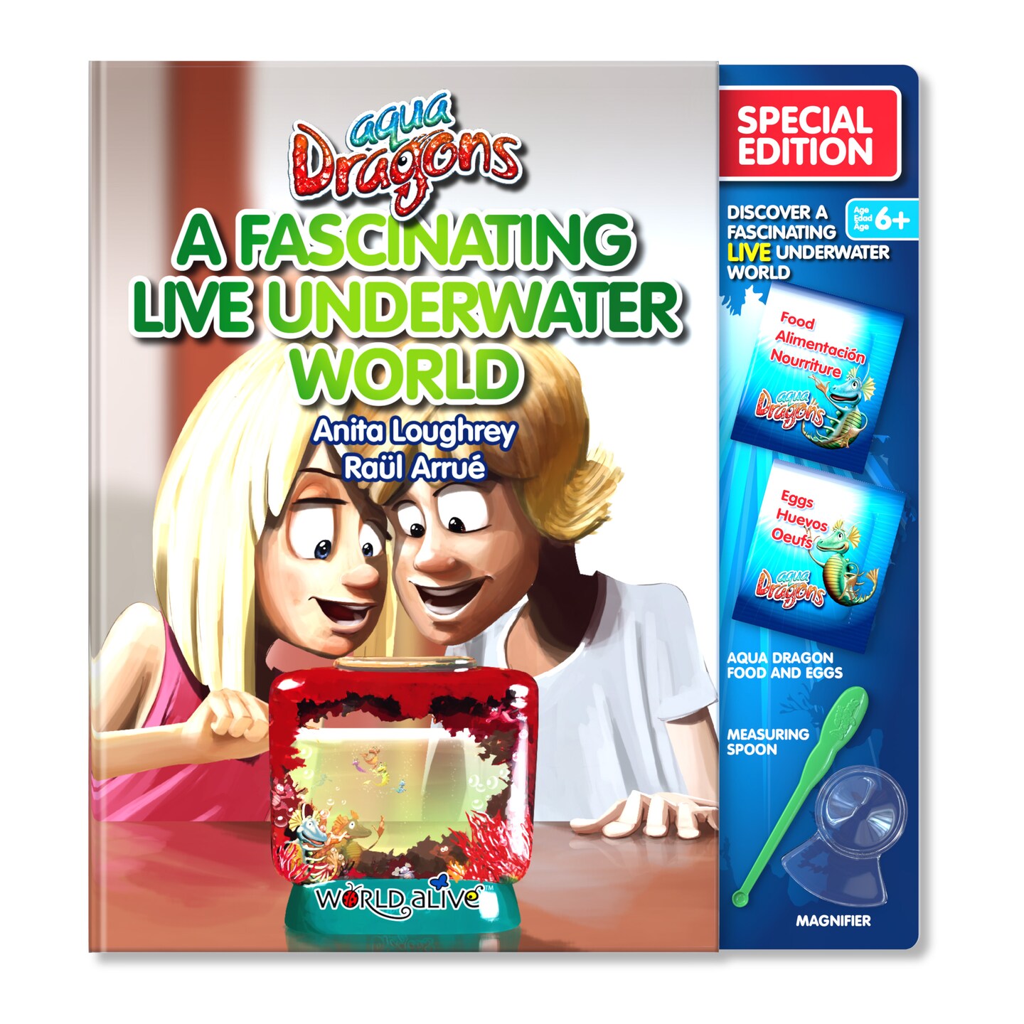 Aqua Dragons A Fascinating Live Underwater World Book Kit