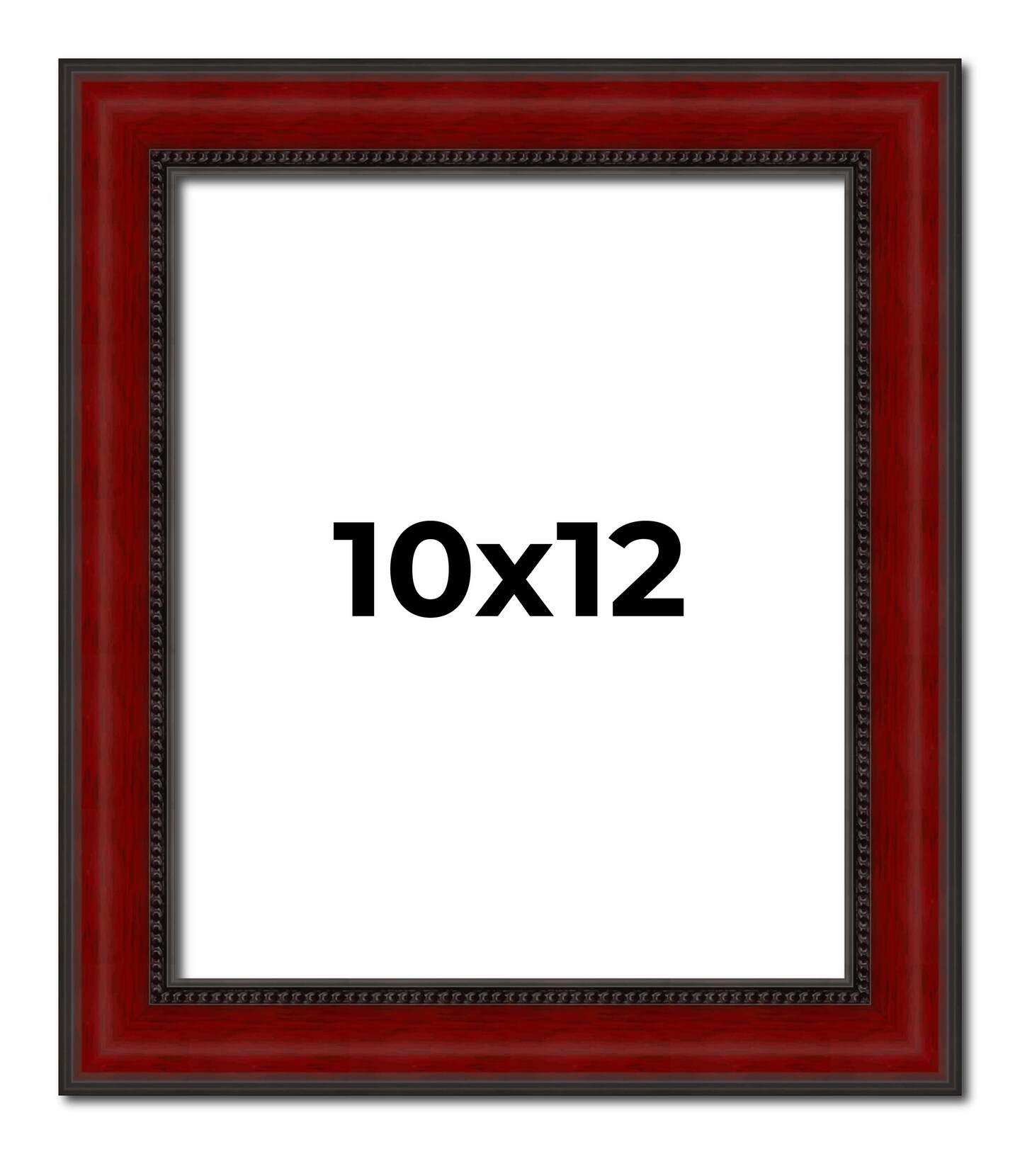 10x12 Weathered Picture Frame with UV Resistant Acrylic Acid Free Backing Available in 5 Finishes Black Gold Red White Natural