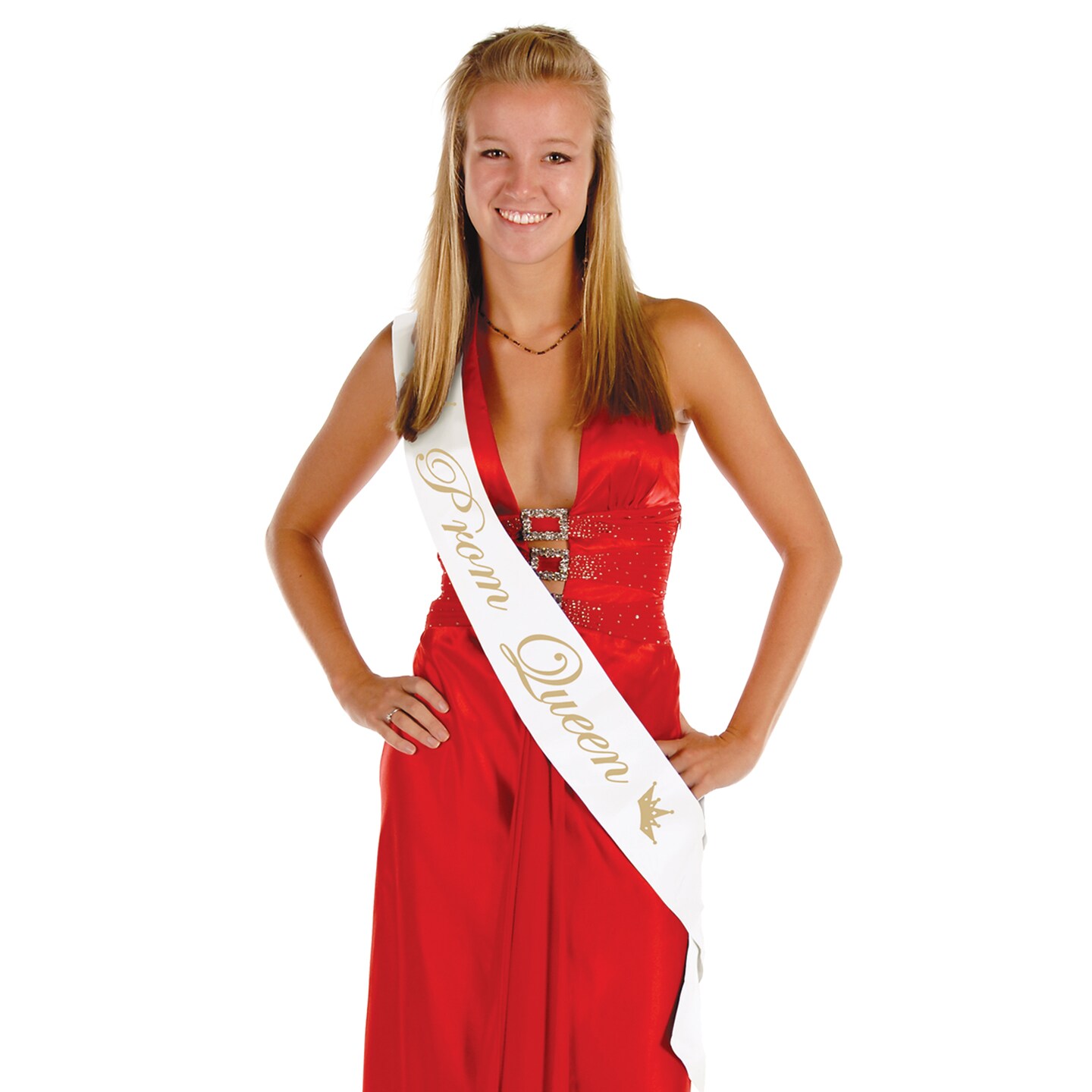 Beistle 33in. x 4in. Prom Queen Satin Sash - 6 Pack