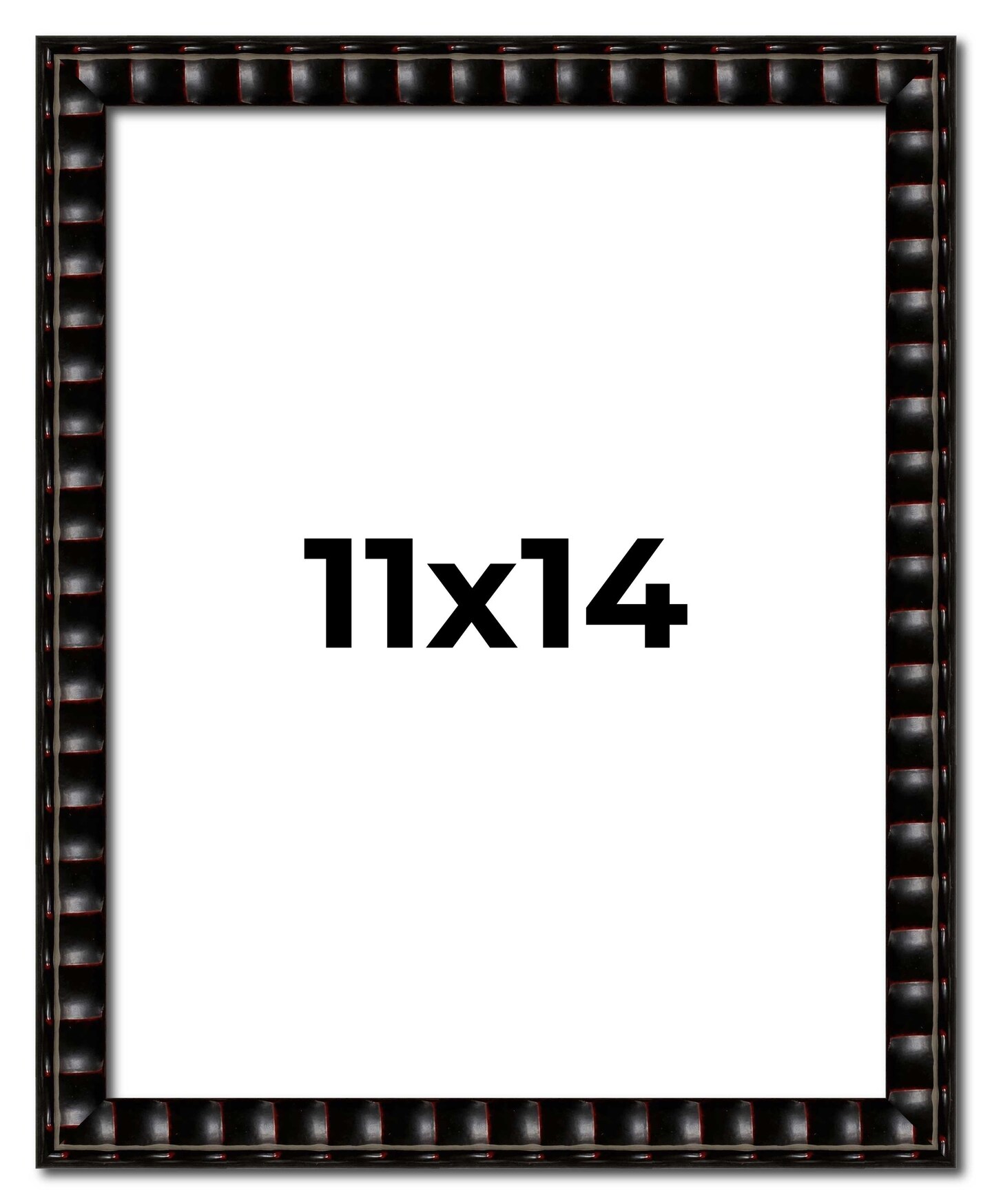 11x14 Bamboo Picture Frame with UV-Resistant Acrylic & Acid Free Backing, Available in 4 Finishes - Brown, Black, Gold, and Natural
